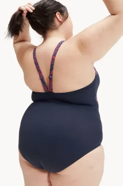 Orchidlustre Printed Shaping One Piece