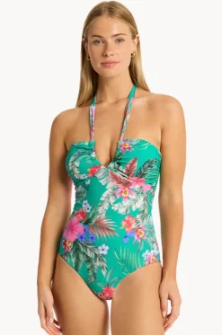 Pacifico Halter Bandeau One Piece