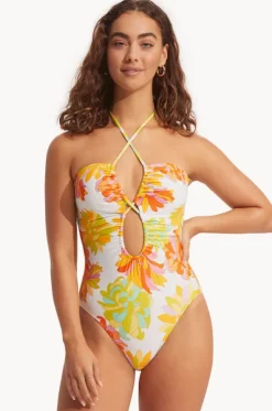 Palm Springs Bandeau One Piece