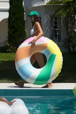 Pastel Gelato Pool Side Tube Float