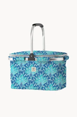 Peacock Paradise Market Cooler Bag
