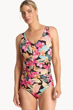 Phuket F/g Cup Multi Ruched One Piece