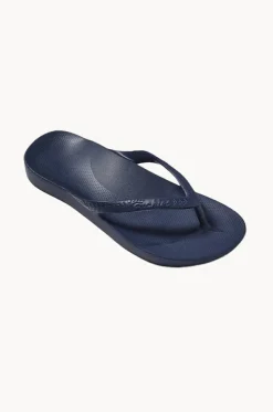 Plain Arch Support Thongs