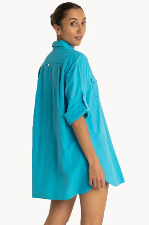 Plain Button Through Shirt