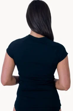 Plain Cap Sleeve Suntop