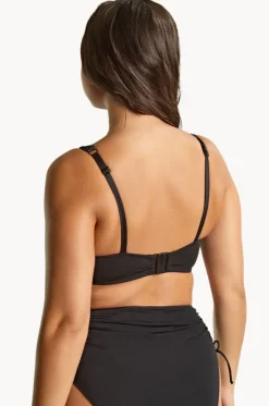 Plain Gina G Cup Square Neck Crop