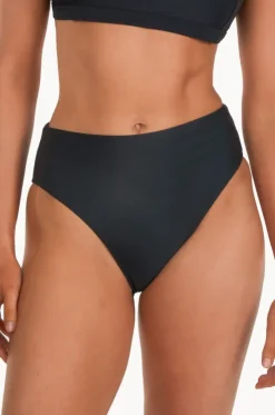 Plain High Rise High Leg Pant