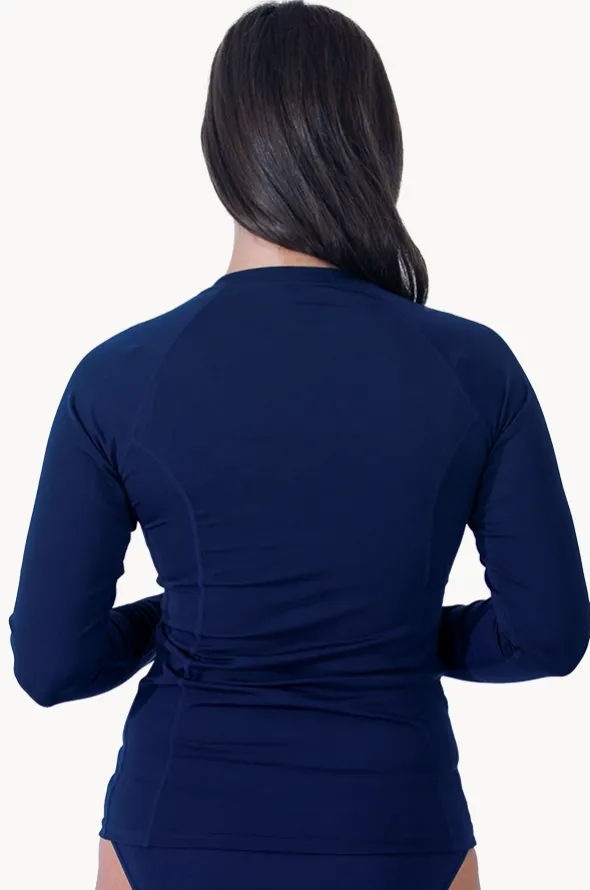 Plain Long Sleeve Suntop