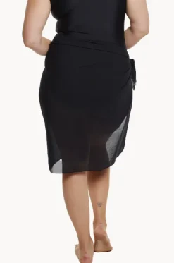 Plain Mesh Long Sarong