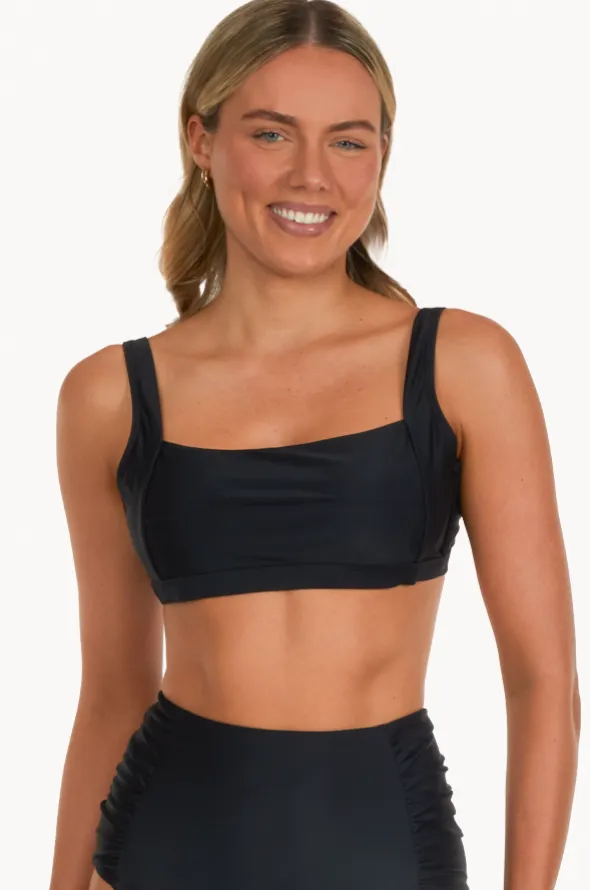 Plain Square Neck Crop
