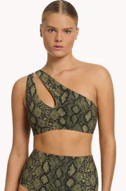 Python Splice One Shoulder Top