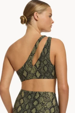 Python Splice One Shoulder Top