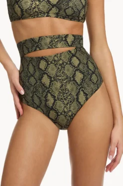 Python Ultra High Waist Splice Pant