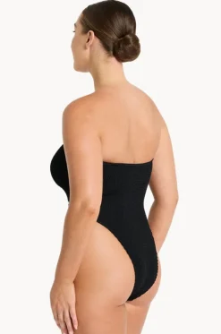 Recycled Fane Bandeau One Piece