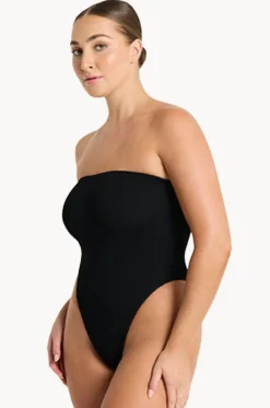 Recycled Fane Bandeau One Piece