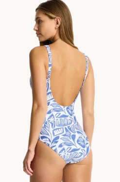 Reef Scoop Back Panel Line One Piece