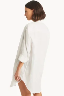 Resort Linen Cover Up