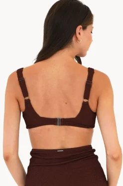 Retro Deco DD/E Cup Square Neck Bra