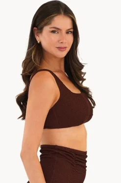 Retro Deco F/F Cup Square Neck Bra