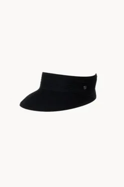 Ribbon Wide Brim Visor