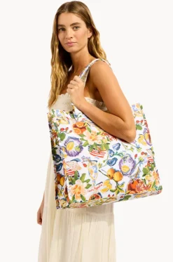 Riviera Coast Tote Bag