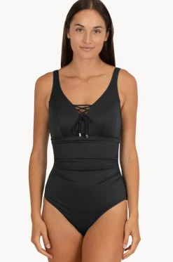 Rococco E/F Underwire Lace Up One Piece