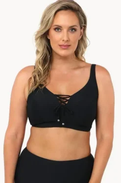 Rococco F/G Cup Lace Up Bra