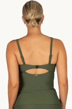 Rococco F/G Cup Lace Up Tankini Separate