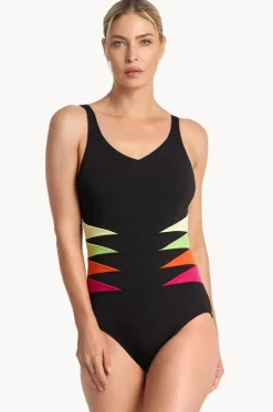 Rozella Triangle Splice Tank One Piece