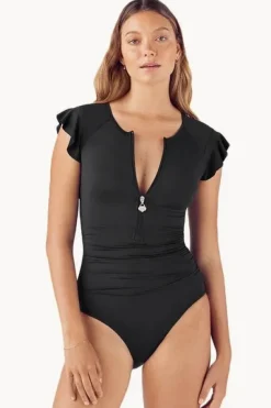 Ruffle Sleeve Sun Suit