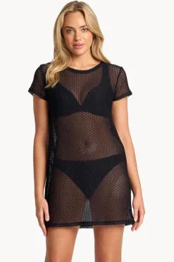 Salt Mesh T-Shirt Dress