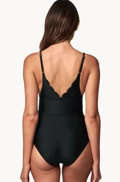 Scalloped Classic One Piece