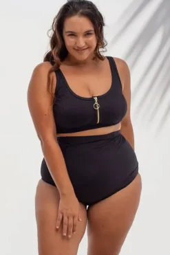 Sculpt Fuseli Zip Front Crop