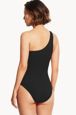 Sea Dive One Shoulder One Piece