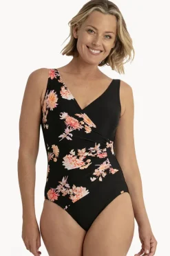 Select Floral Surplice One Piece