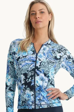 Select Long Sleeve Zip Suntop