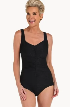 Shirred Front Pool One Piece