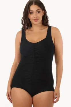 Shirred Front Pool One Piece