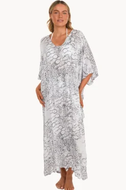 Snake Animal Long Kaftan