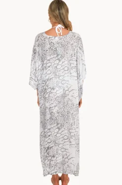 Snake Animal Long Kaftan