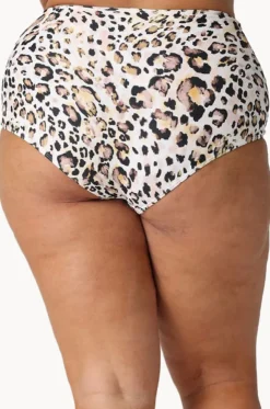 Snow Leopard High Waisted Pant
