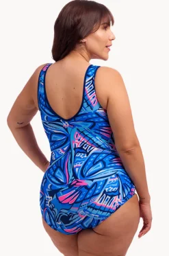 Soaring Hi DD/E Cup Zip Front One Piece