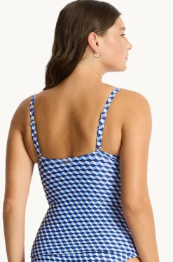 Solara Cross Front Tankini Separate