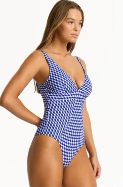 Solara Scoop Back Panel Line One Piece