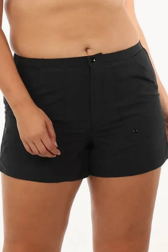 Solid Plus Size Boardshort
