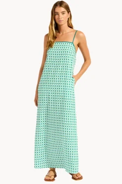 Sorrento Bandeau Trim Maxi Dress
