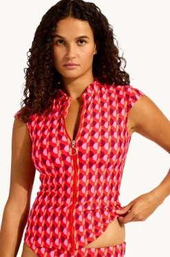 Sorrento Cap Sleeve Suntop