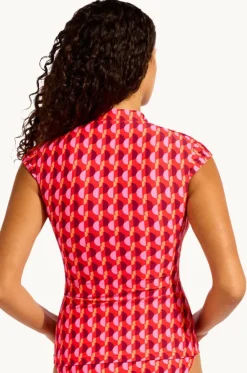 Sorrento Cap Sleeve Suntop