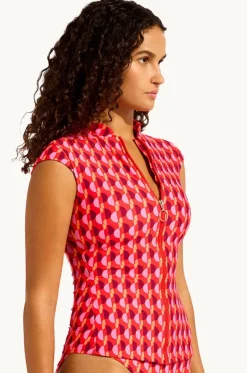 Sorrento Cap Sleeve Suntop