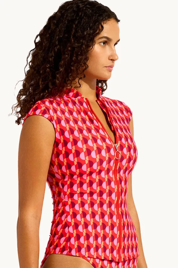 Sorrento Cap Sleeve Suntop